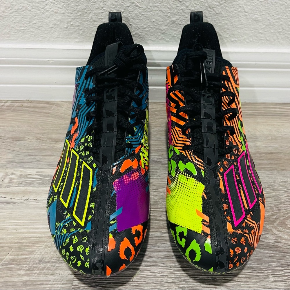 Adidas Adizero "Mismatch Black" Men's Football Cleats… Gem